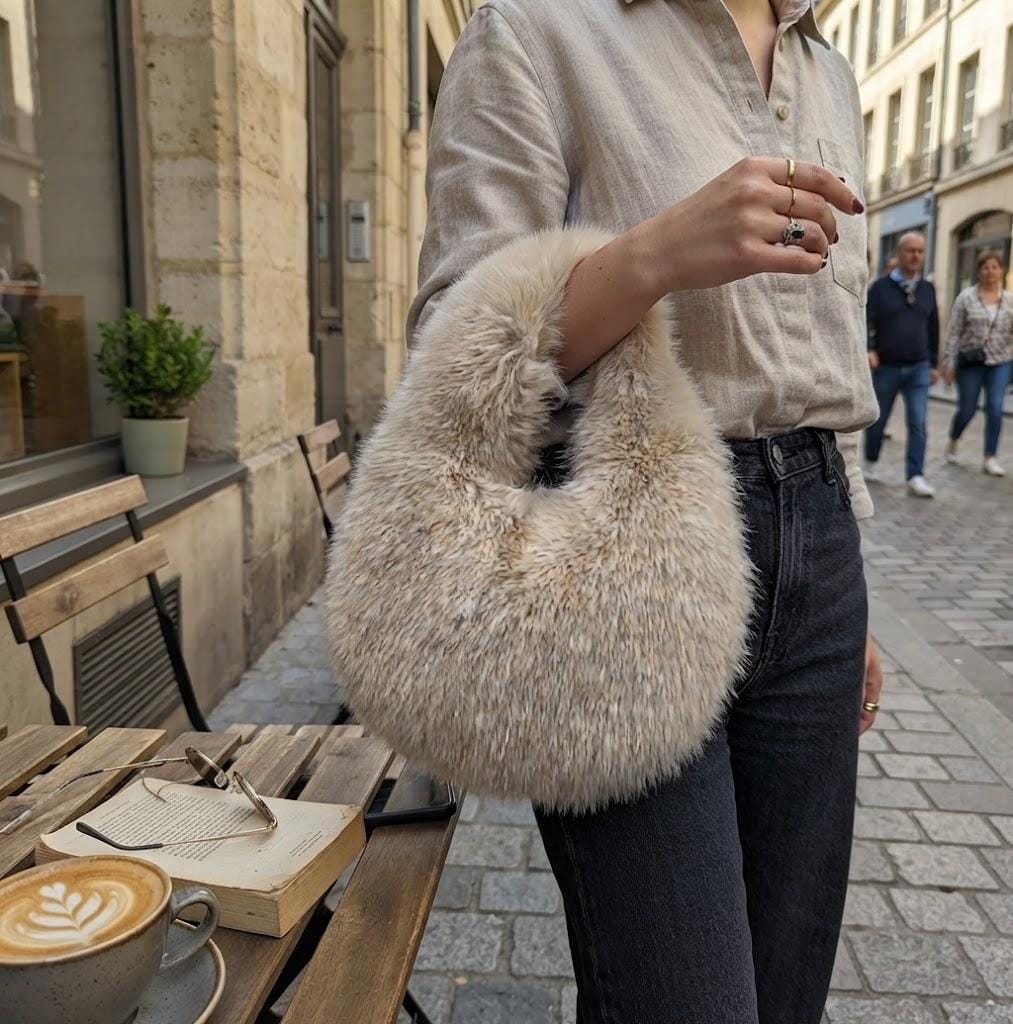 Y2k Fur Bag - Etsy
