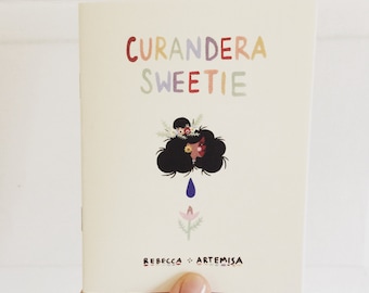 Curandera Sweetie Full Color Self Care Self Love Spell Witch Zine Mini Comic