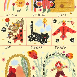 Wild Spirits Print