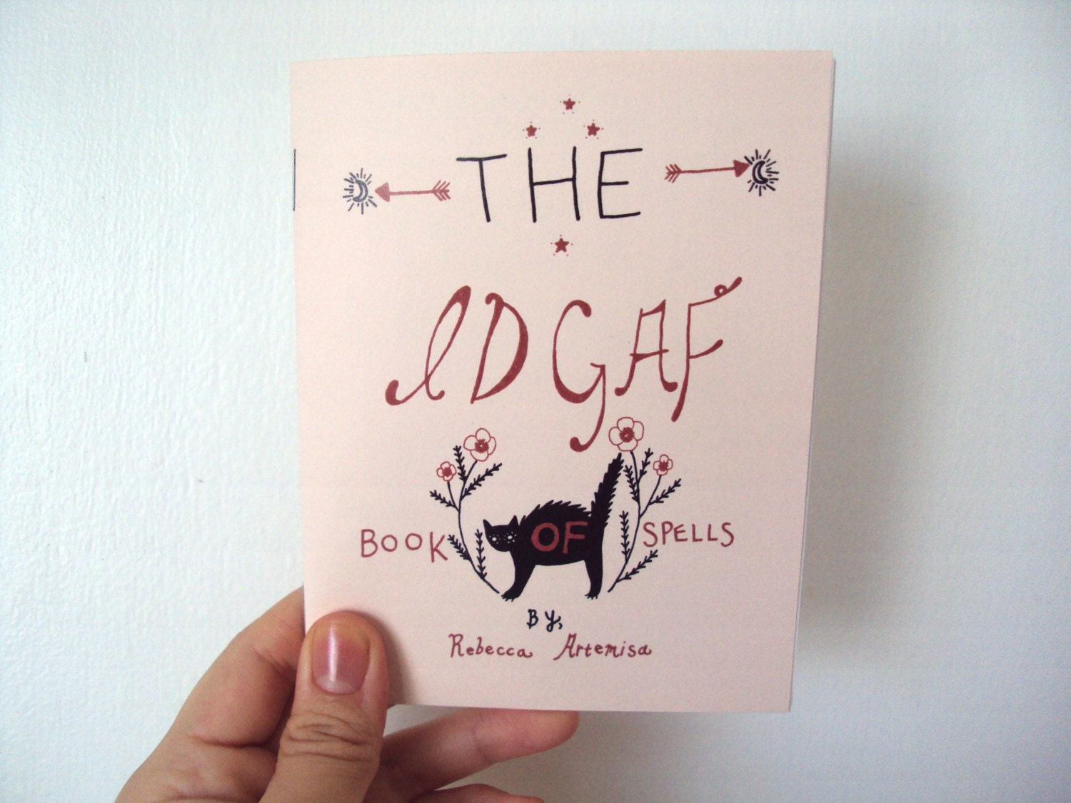 The idgaf Book of Spells witchcraft witch halloween zine