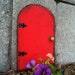 Reviewed by Anonymous reviewed Garden Fairy door, red distressed,