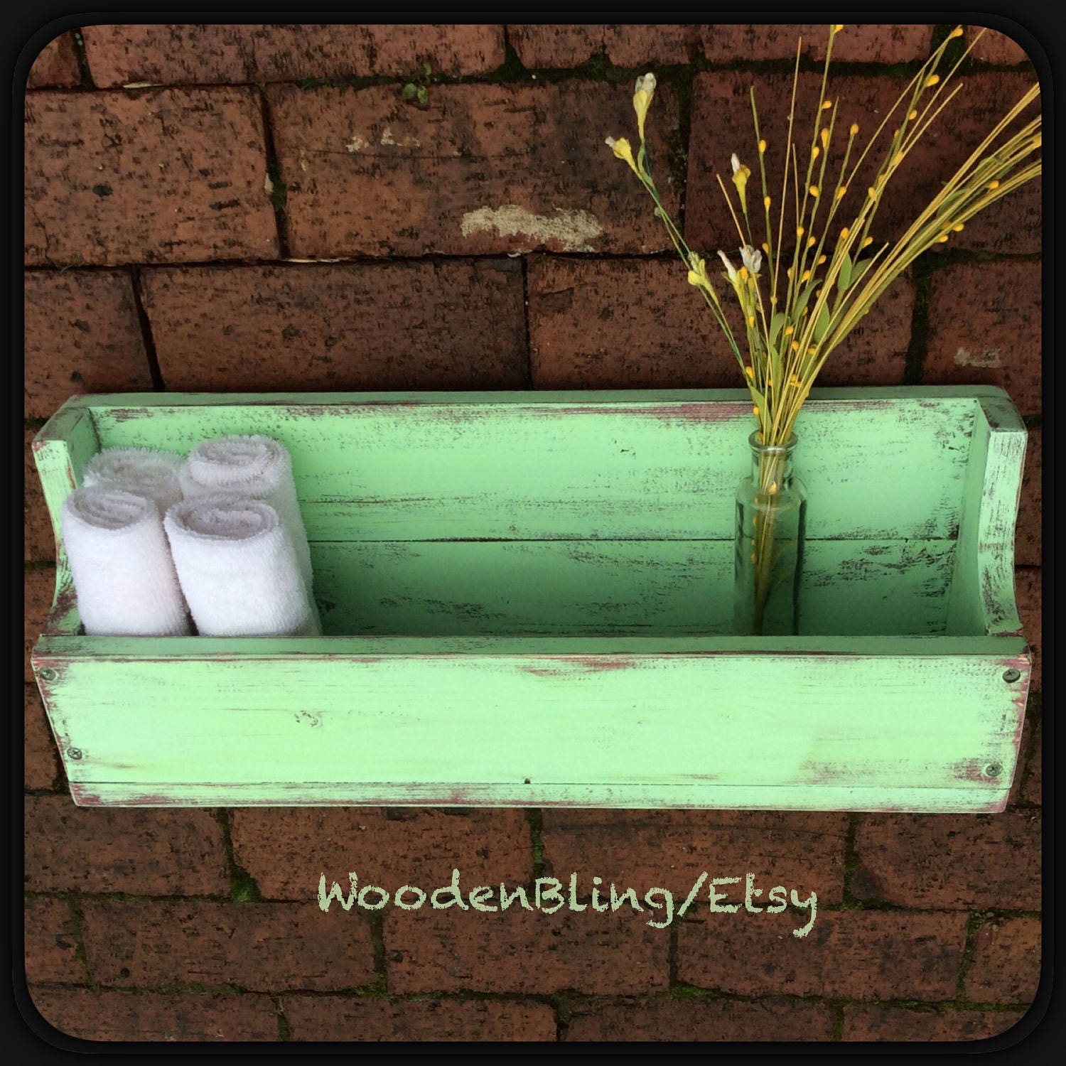 Shelf Bathroom Shelf Reclaimed Wood Nursery Bookshelf Etsy