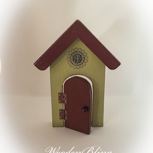 Fairy door, Fairy Garden, Garden Decor, Birthday, Fairy Door that open, Birthday, Housewarming, Opening door, Miniature Garden,