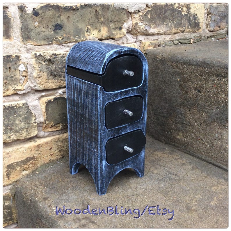 Birthday Gift Christmas Gift Reclaimed Wood Organizer Stash Box Unique Jewelry Chest Bandsaw Box Mens Jewelry Gifts for him