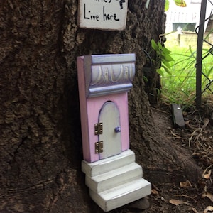 Stairs for your fairy door, fairy garden, miniature garden, Wooden steps, Stairs.