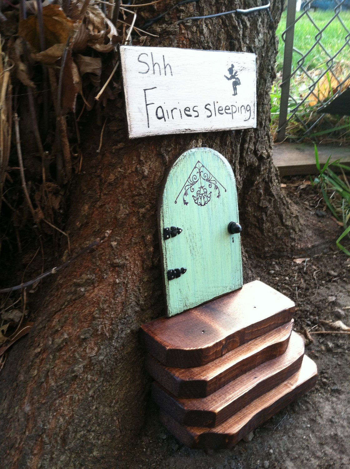 Fairy Garden, Fairy Door, Mothers Day, Birthday, Gifts for her, Garden Decor, Garden Fairy, Tree, Outdoor, Housewarming, Garden, Miniature