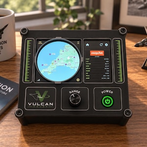 Live Flight Tracker | Touchscreen Radar with Weather Overlay | Gift for Plane Spotters, Pilots, Aviation Fans