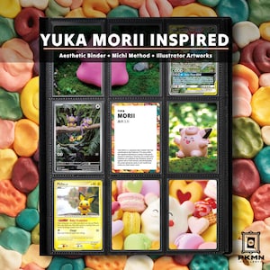 Michi Method Yuka Morii-inspirerad pärm, utskrivbara Pokémon-konstverk och illustrationer (digital nedladdning)