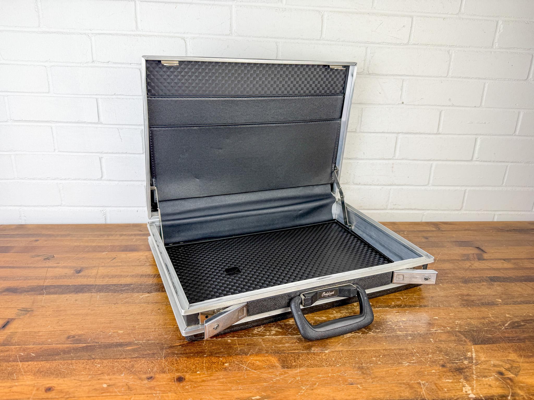 Sac Organiseur/Briefcase Vintage Harper House - Cuir Véritable Patiné - Occasion
