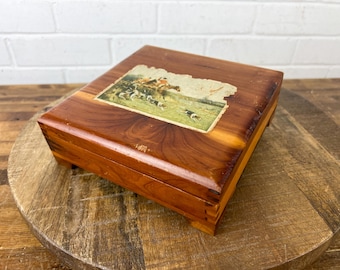 シェル レトロ木箱 『SHELL』Vintage wooden box Vintage Handmade Wooden Box. Shell Carved. | eBay