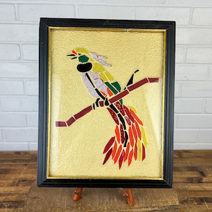 Mosaic Bird of Paradise - Etsy