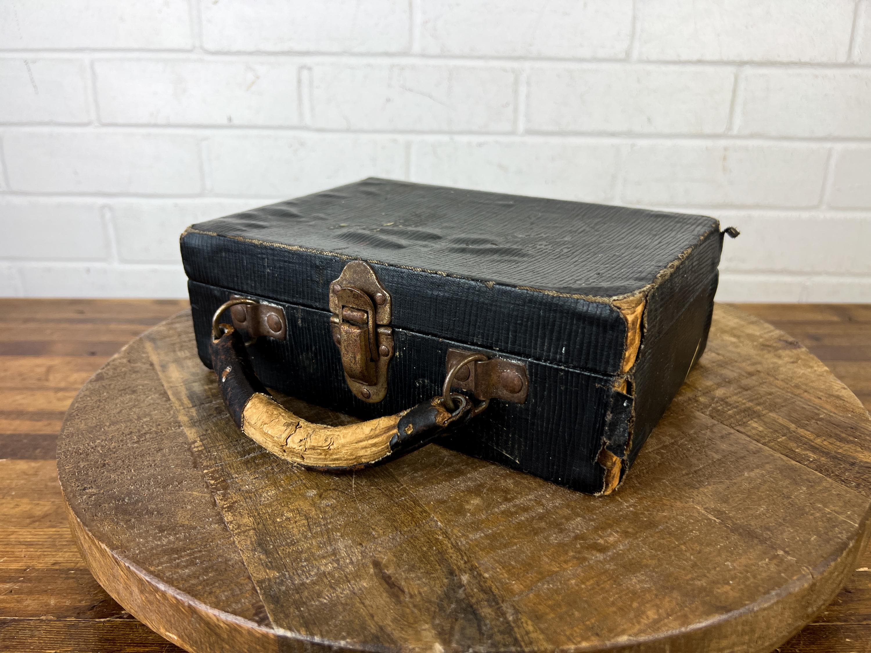 Old Wood Suitcase