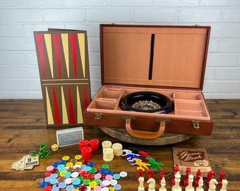 コレクション Real roulette set 1940s Vintage A Genuine Lowe Board Game With Casino Gambling