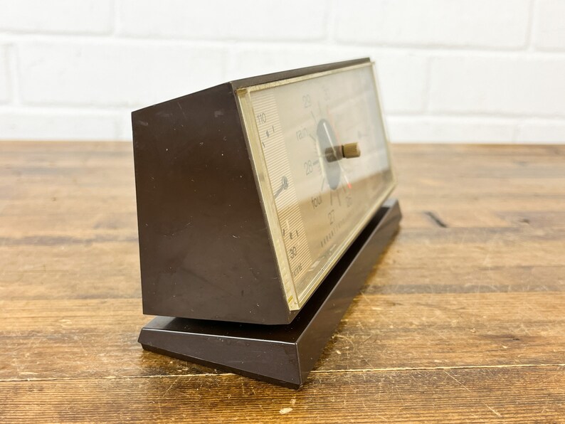 Vintage Honeywell Tabletop Weather Station With Barometric Etsy