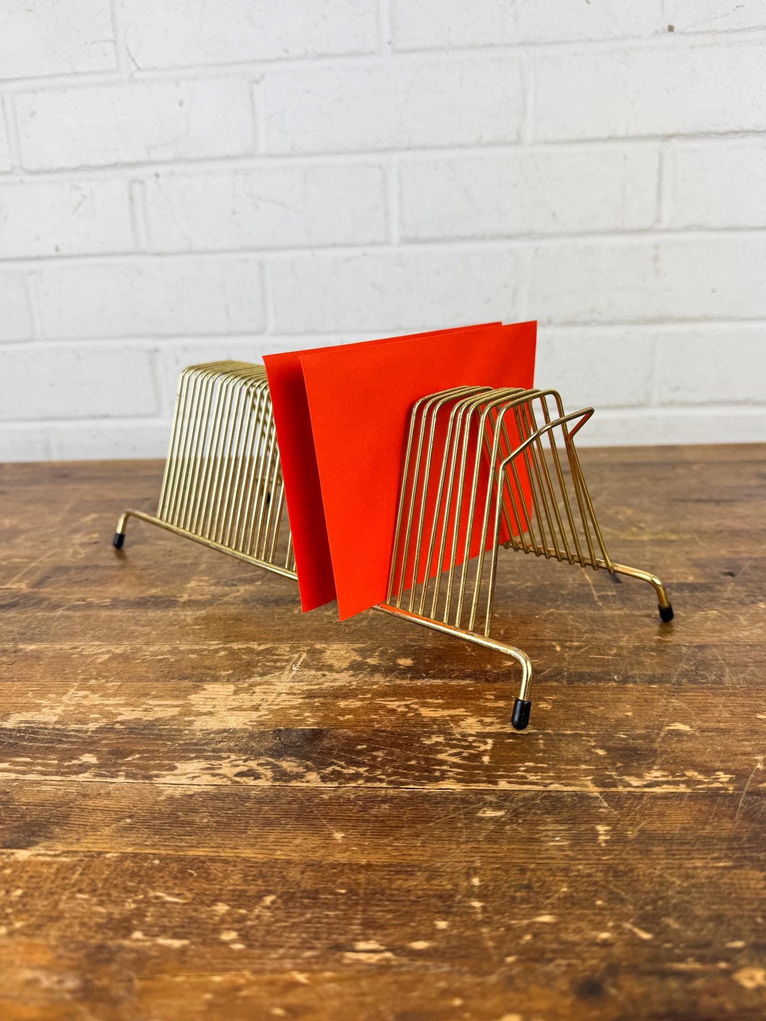 Vintage Wire Letter Rack - Etsy