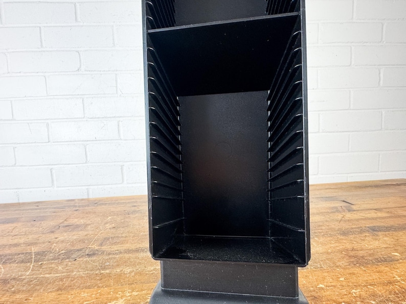 Vintage Laserline CD Tower Rack | Black Vertical CD Storage Holder for ...