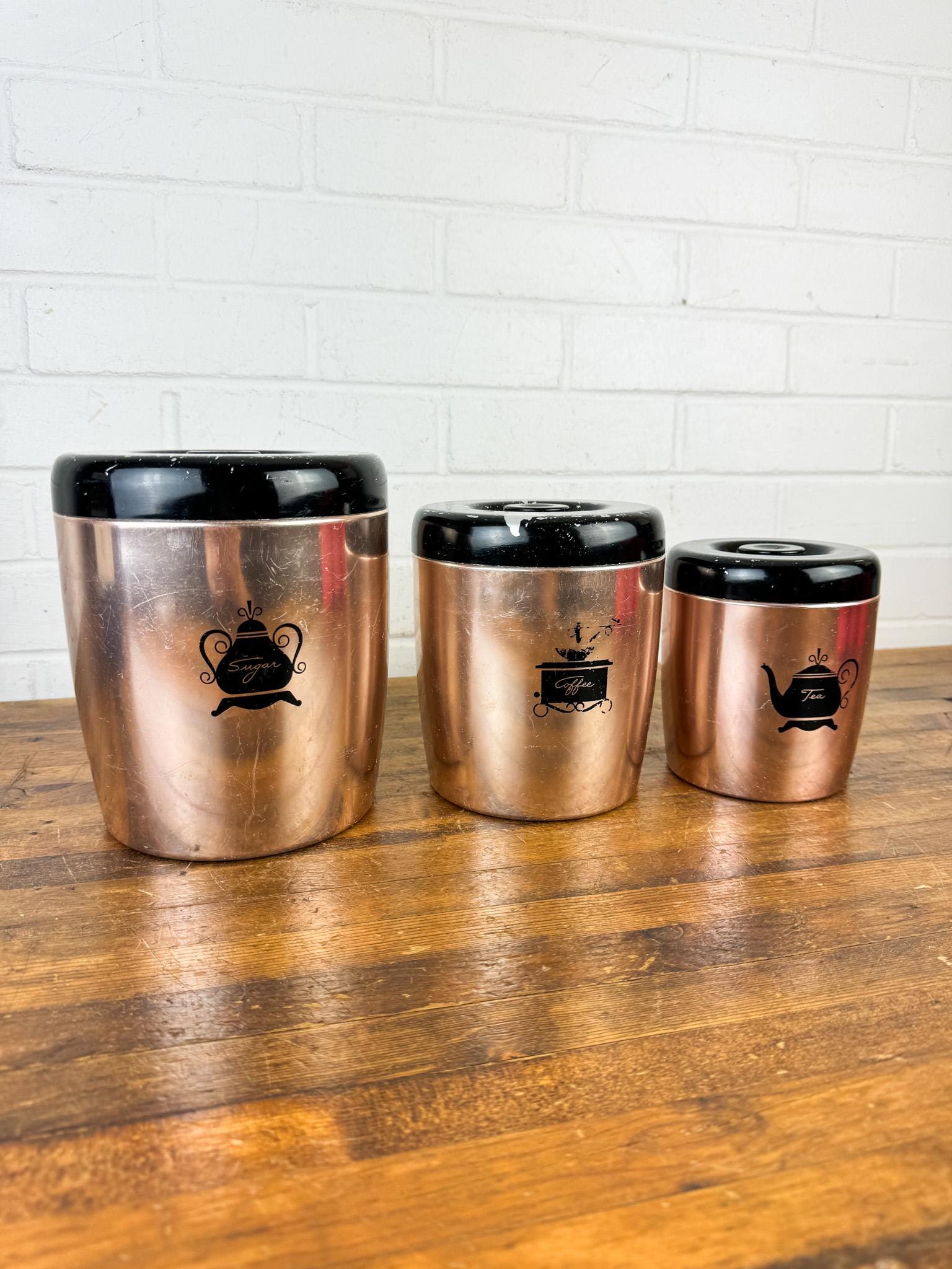 WEST BEND ウエストベンド キャニスター4個セット West Bend Canisters - Etsy