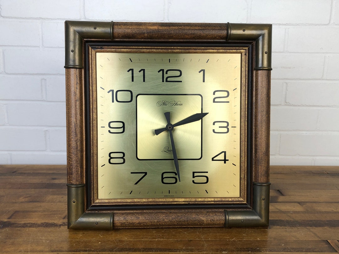 Reloj Pared Moderno Elegante Nórdico Industrial Regalo Deco