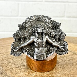 Vintage Indian Chief Belt Buckle - Etsy display picture 1