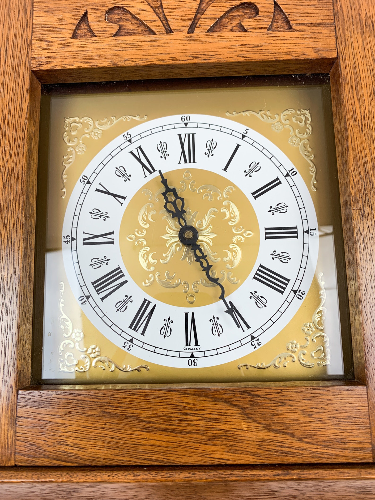 Quality Handmade Vintage Wood Wall Clock With Pendulum - Etsy