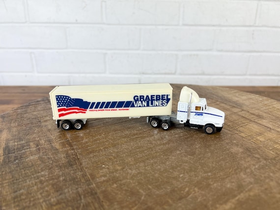 1987 Road Champs Kenworth Semi Truck, Grabel Van Lines Diecast