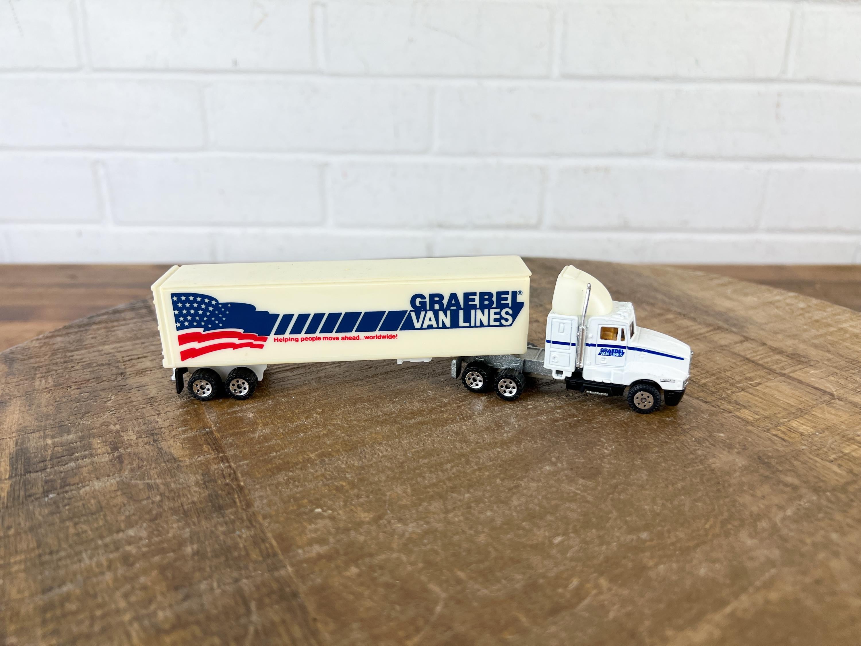 1987 Road Champs Kenworth Semi Truck, Grabel Van Lines Diecast - Etsy