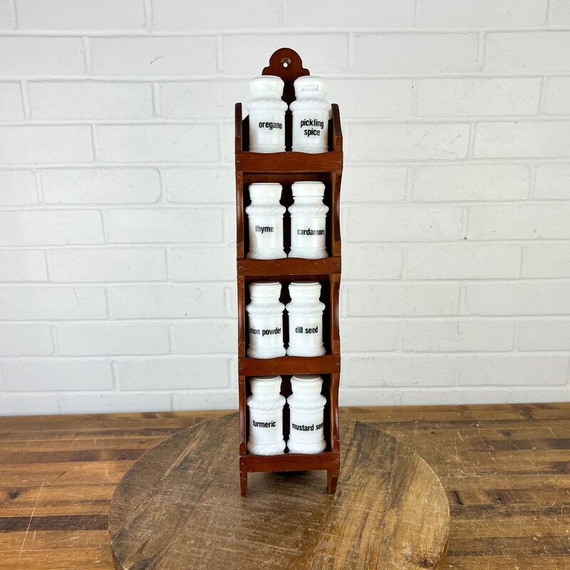 Retro Spice Rack Vintage Spice Rack - Etsy