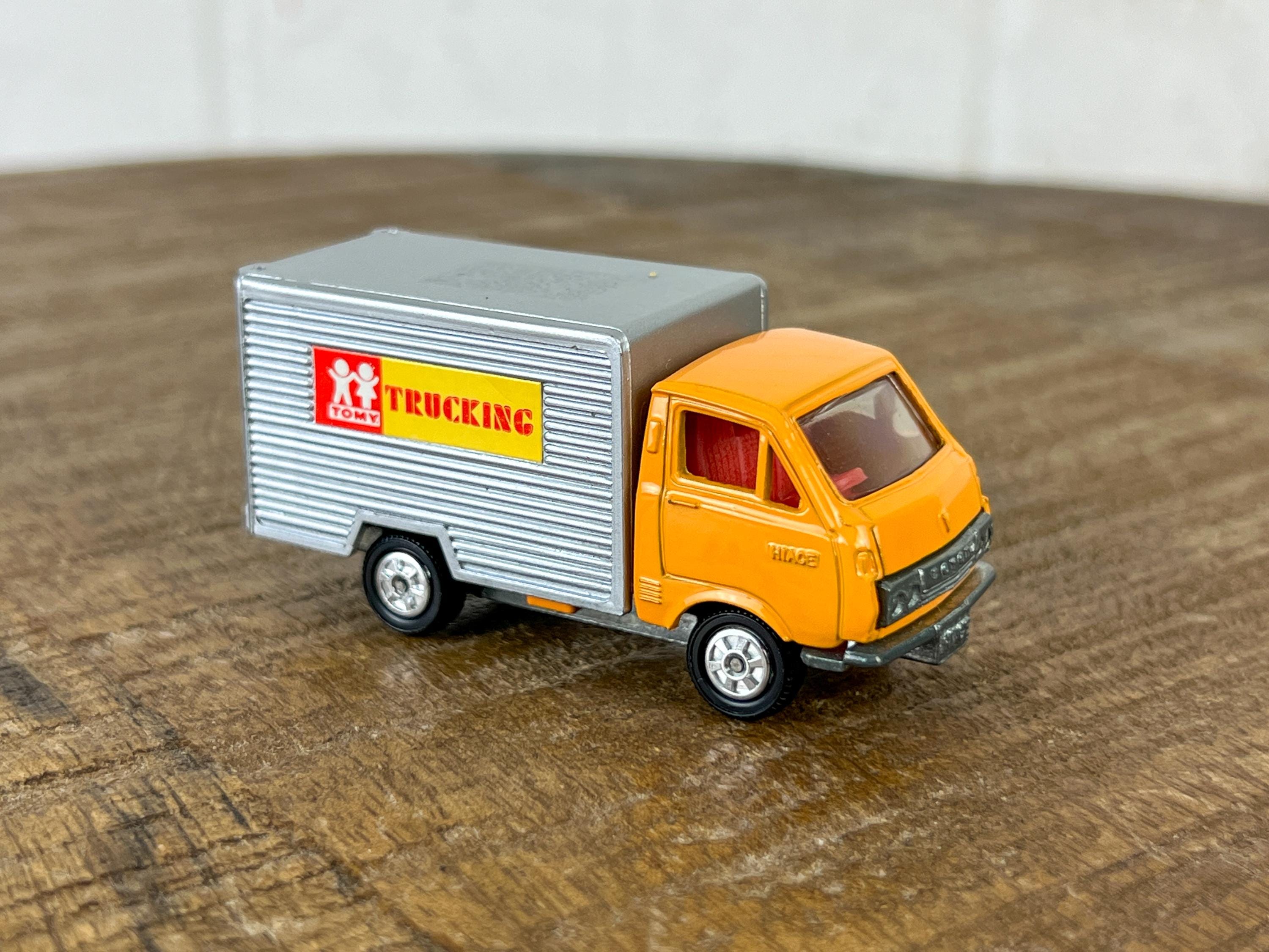 Vintage Tomica Toyota Hiace Refrigerator Truck No. 24 Tomy