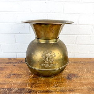 us smokeless tobacco spittoon Vintage Redskin Brand Spittoon Chewing Tobacco Cut Plug Brass & Copper ~11 Tobacco Spittoon - Etsy