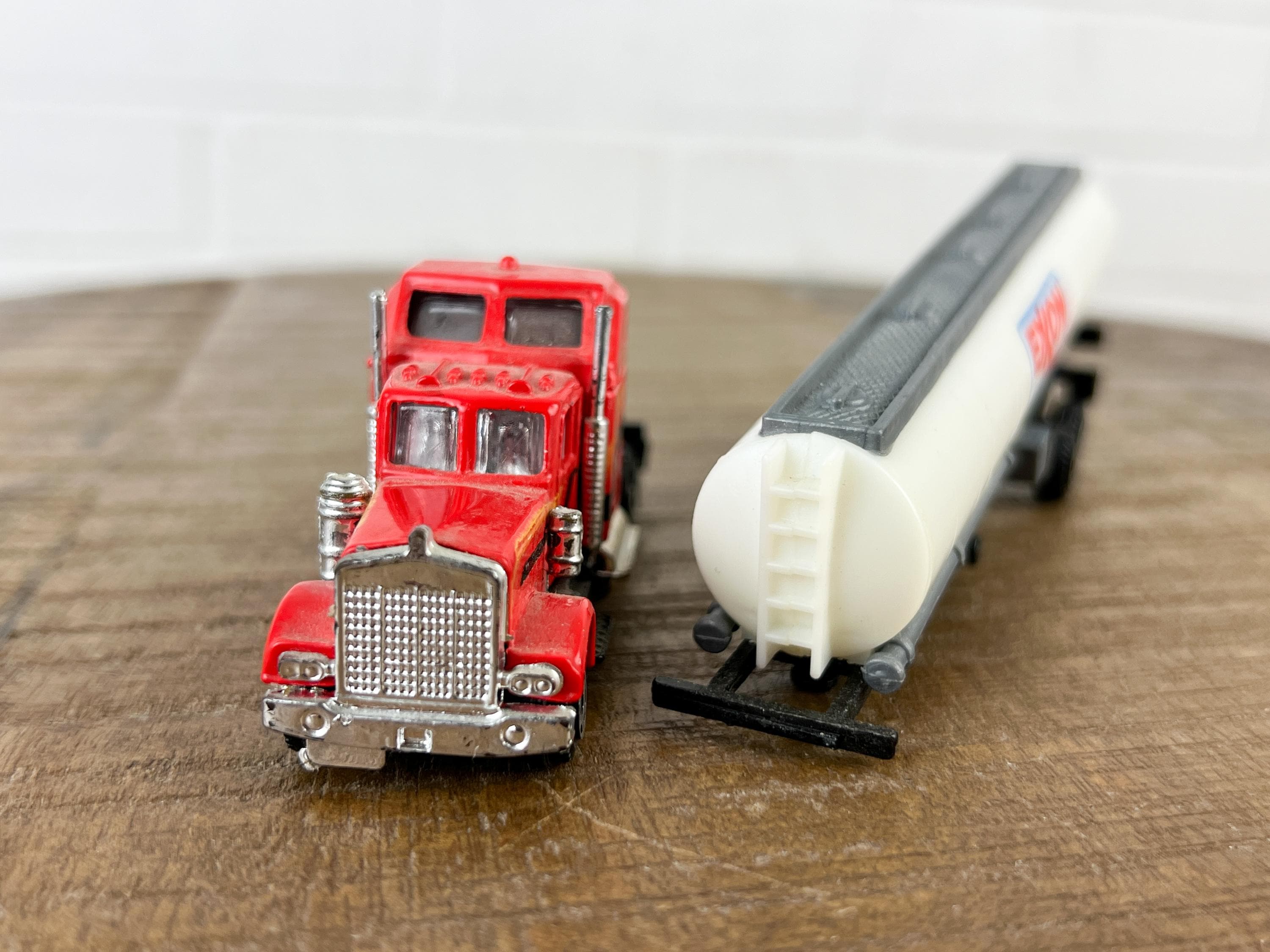 Vintage 1980s Diecast Exxon Semi Truck, Metal Toy Car - Etsy