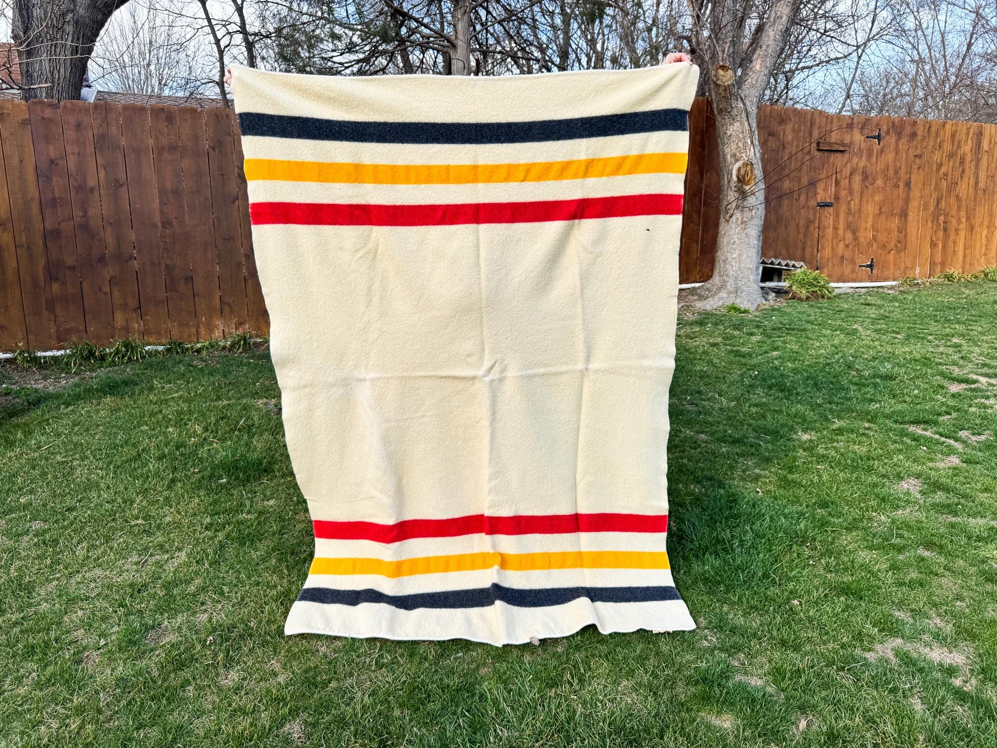 Faribo 100% Wool Vintage Blanket - Etsy