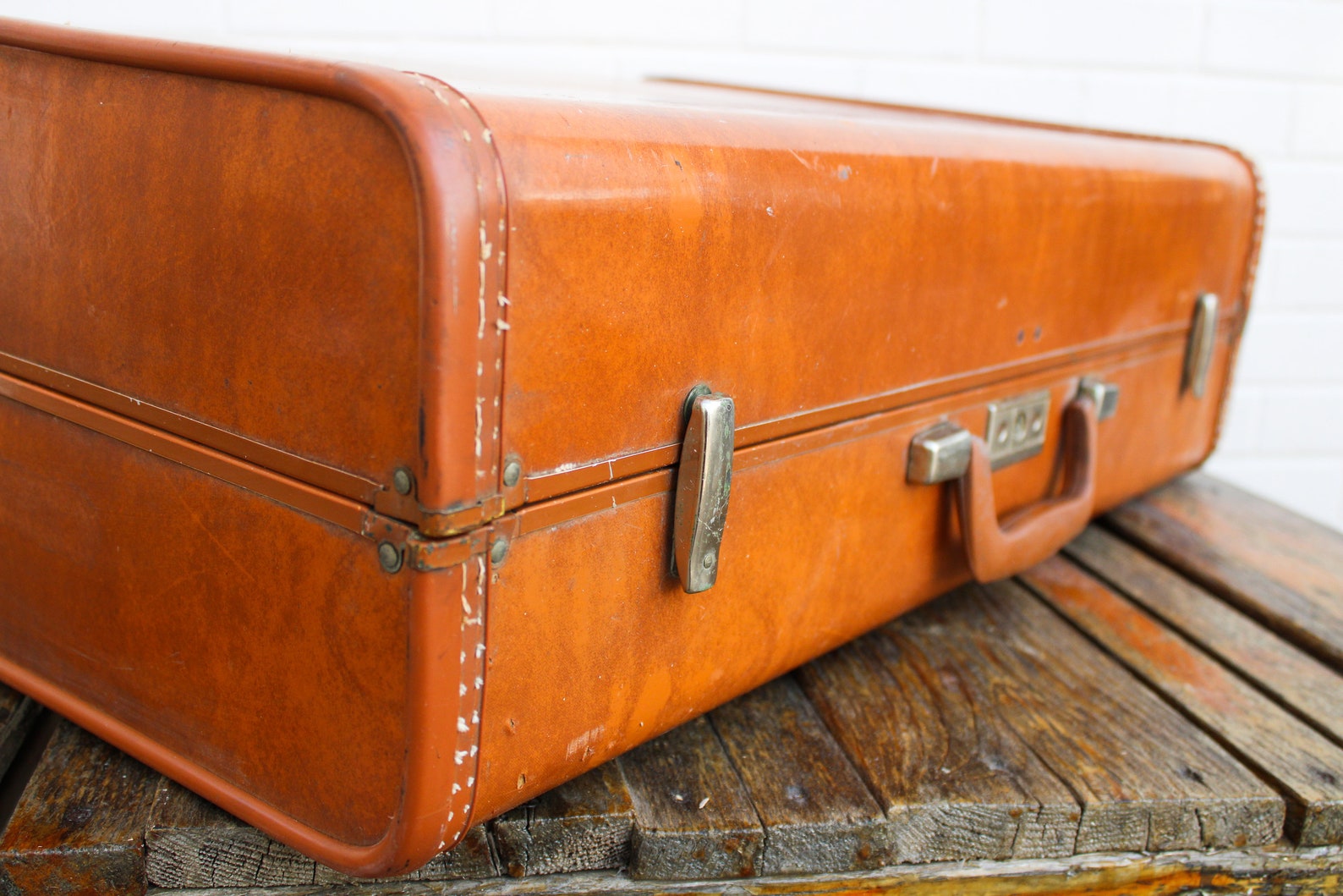vintage royal traveler suitcase