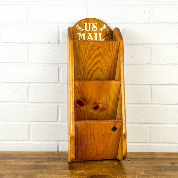 Wall Mail Organizer Etsy