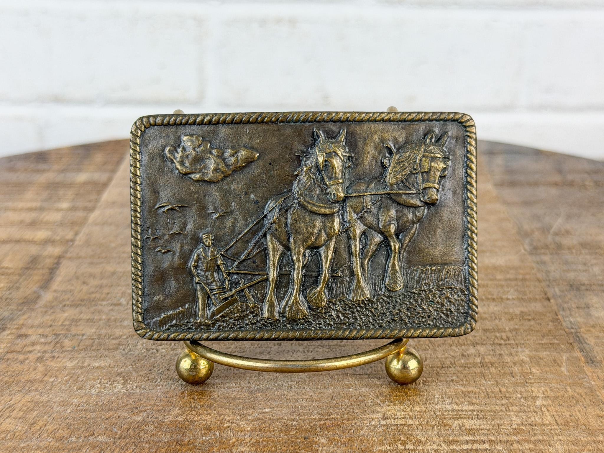 Bergamot Brass Works Belt Buckle - Etsy display picture 2