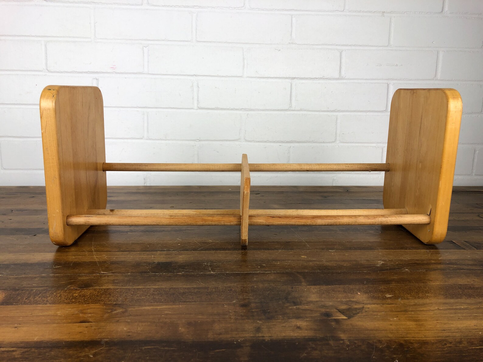 Vintage Wood Compact Disc Holder from Napa Valley Box Company Etsy