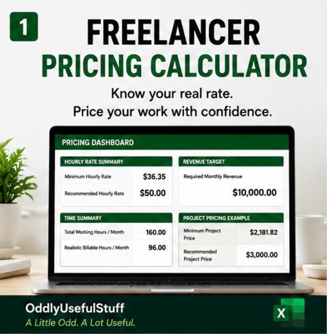 Freelancer Pricing Calculator – Hourly Rate & Project Pricing ...