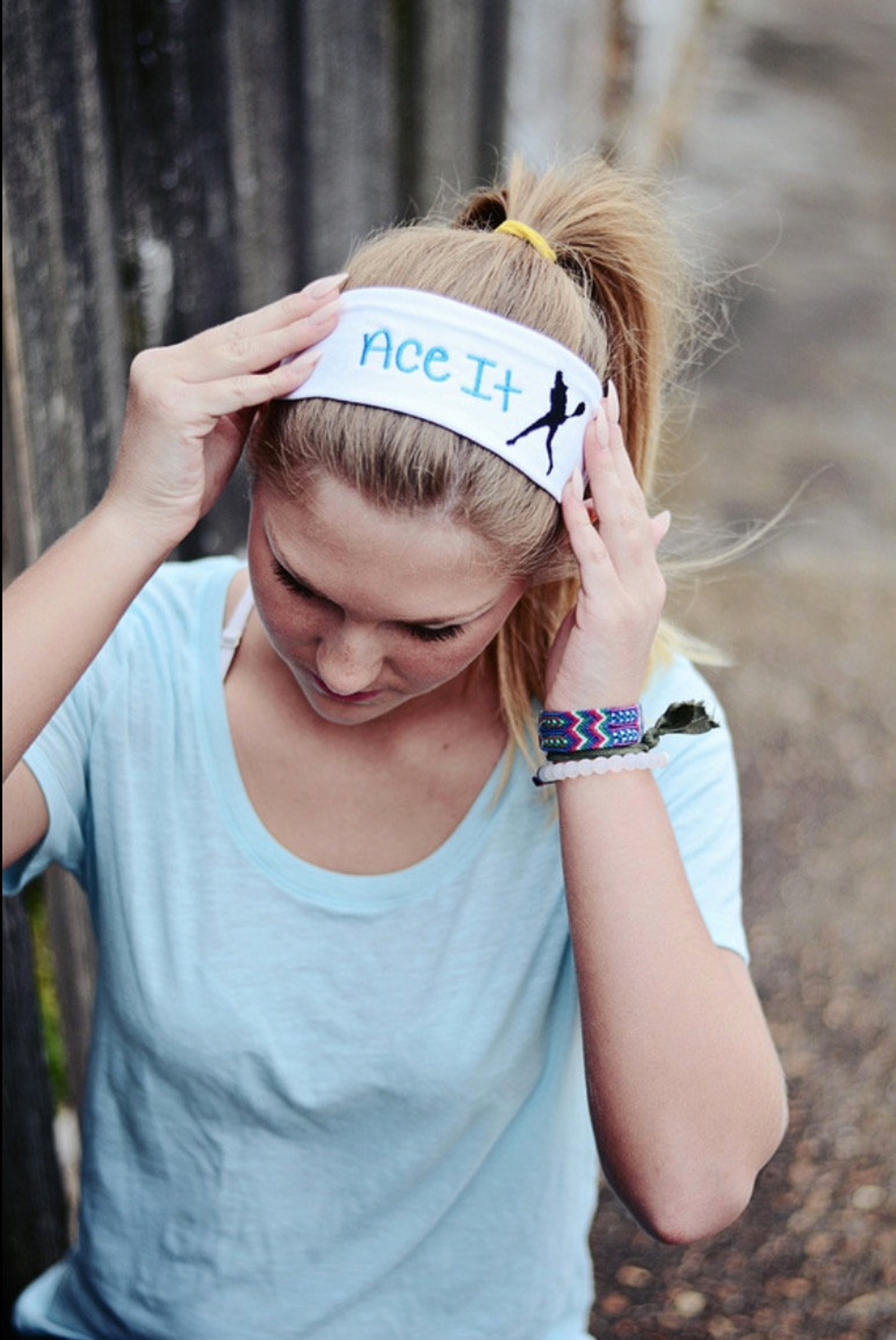 Tennis Headband for Players With ace It Etsy UK