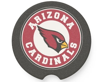 Arizona Cardinals Soapstone Car Coaster