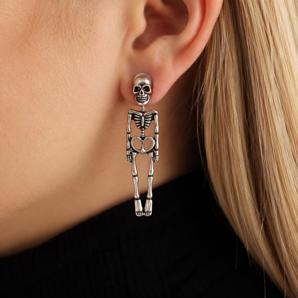 Vivienne westwood skeleton earrings - Etsy 日本