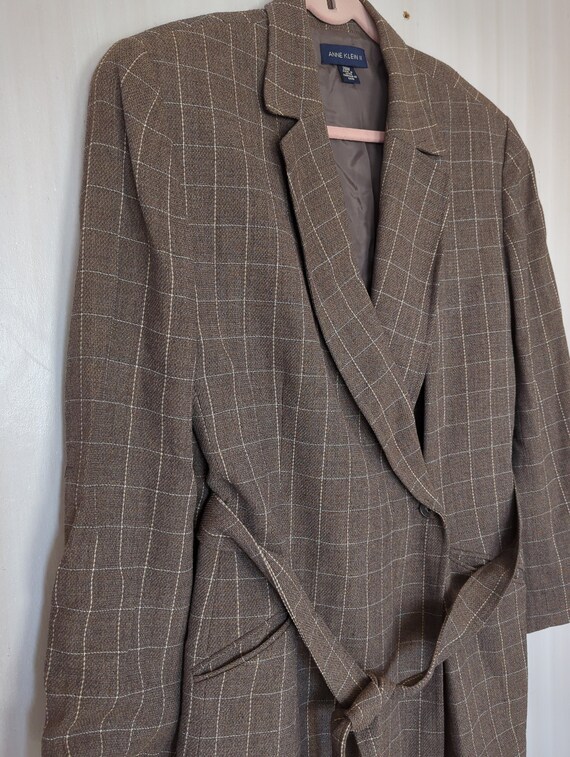 Suit Jacket 80s Anne Klein - image 2