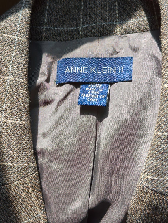 Suit Jacket 80s Anne Klein - image 3