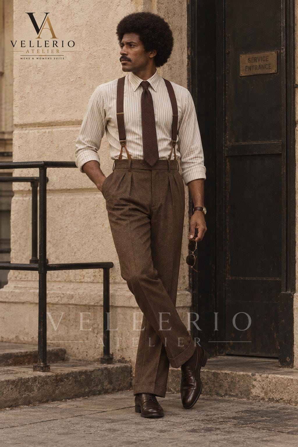 1940s Mens Suspenders - Etsy
