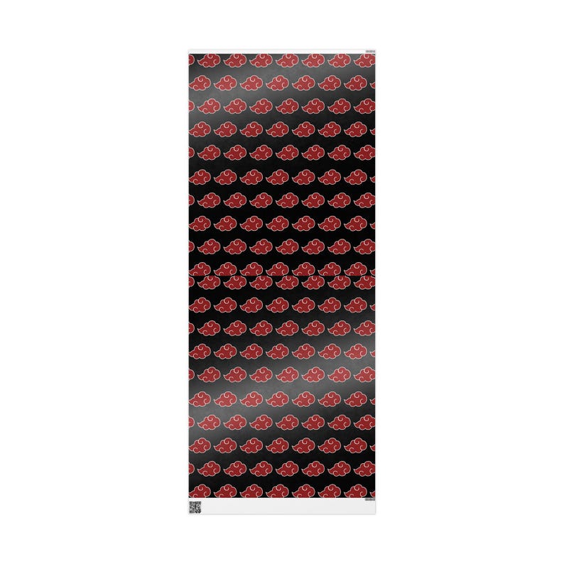 Papel de regalo de Naruto Akatsuki, papel de regalo de Navidad de anime, papel de embalaje para regalos de fans de los ninjas imagen 7