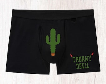 Funny Cactus Boxers : Thorny Devil
