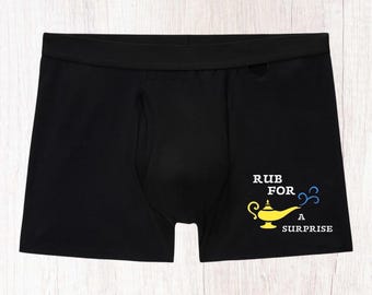Funny Genie Lamp Boxers  : Rub For A Suprise