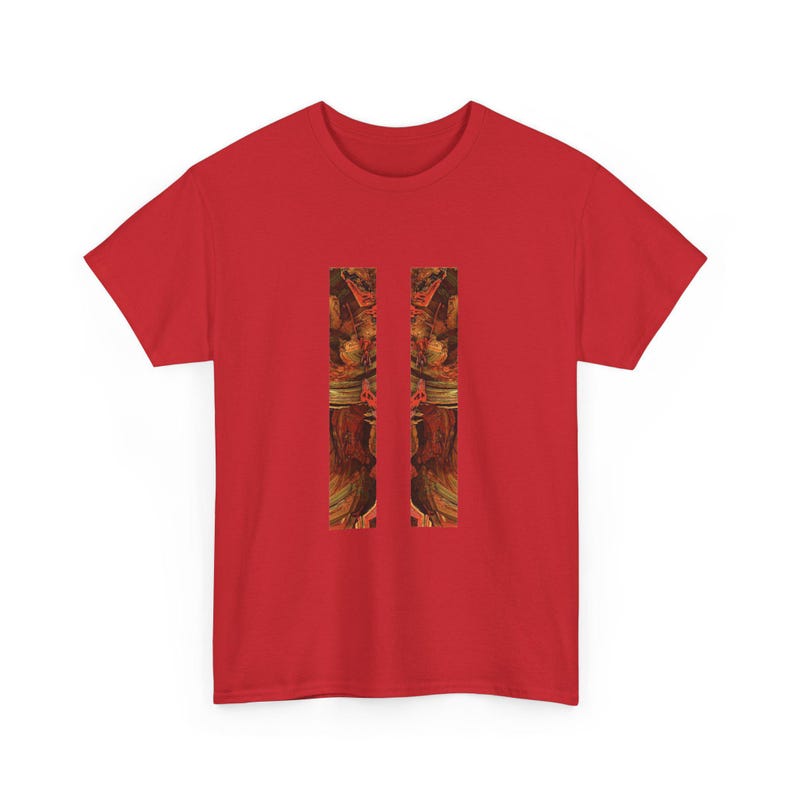 Abstract Autumn Stripes T-Shirt