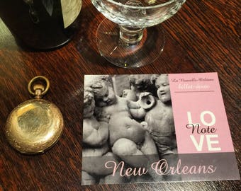 Cherubs Love Note Postcards