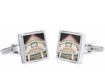 House of Blues Cufflinks - New Orleans Inspired