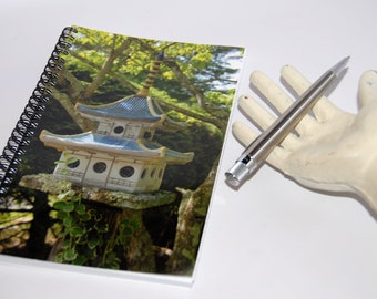 Asian Birdhouse Notebook