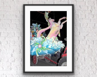 Hippocampus Photo - Mardi Gras Proteus Float - New Orleans Photography - theRDBcollection - Renee Dent Blankenship